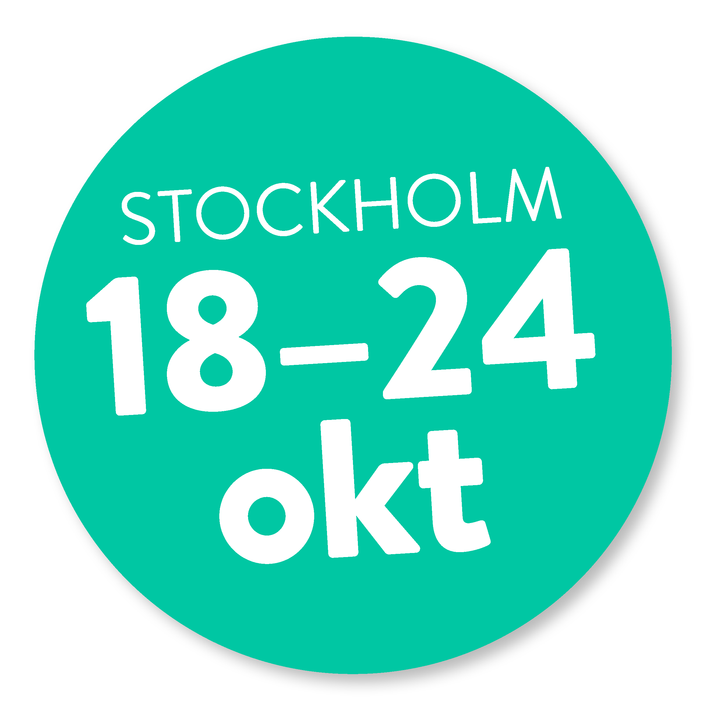 STOCKHOLM 18 – 24 OKT
