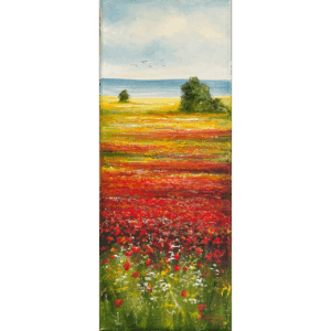 Havsnära originalmålning i olja 20x60